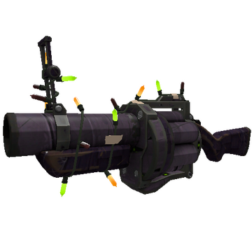 Unusual Festivized Specialized Killstreak Crawlspace Critters Grenade Launcher (Field-Tested)