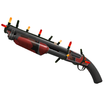 Unusual Festivized Specialized Killstreak Geometrical Teams Shotgun (Minimal Wear)