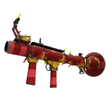 Unusual Festivized Specialized Killstreak Gift Wrapped Rocket Launcher (Field-Tested)