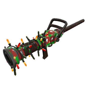 Unusual Festivized Specialized Killstreak Gifting Mann's Wrapping Paper Medi Gun (Well-Worn)