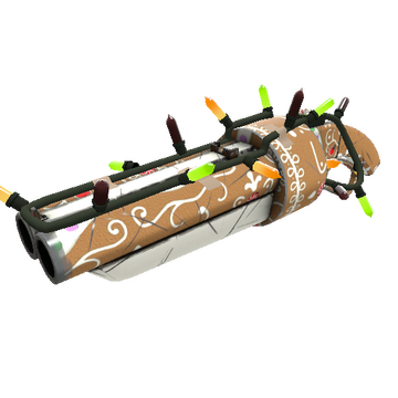 Unusual Festivized Specialized Killstreak Gingerbread Winner Scattergun (Minimal Wear)