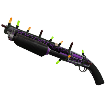 Unusual Festivized Specialized Killstreak Hypergon Shotgun (Field-Tested)