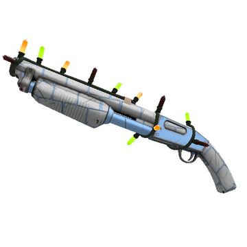 Unusual Festivized Specialized Killstreak Igloo Shotgun (Field-Tested)