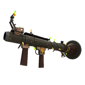 Unusual Festivized Specialized Killstreak Sax Waxed Rocket Launcher (Field-Tested)