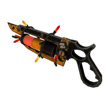 Unusual Festivized Specialized Killstreak Searing Souls Ubersaw (Field-Tested)
