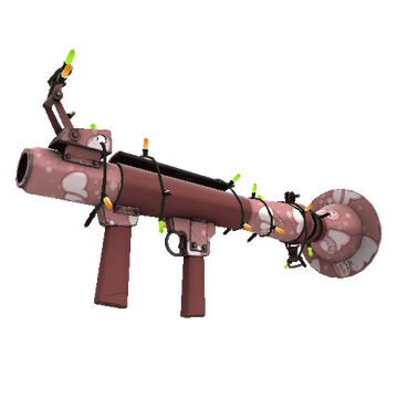 Unusual Festivized Specialized Killstreak Seriously Snowed Rocket Launcher (Minimal Wear)