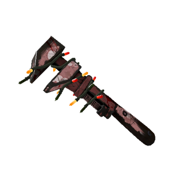 Unusual Festivized Specialized Killstreak Seriously Snowed Wrench (Battle Scarred)