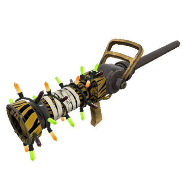 Unusual Festivized Specialized Killstreak Tiger Buffed Medi Gun (Field-Tested)
