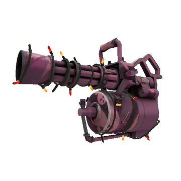 Unusual Festivized Spectral Shimmered Minigun (Field-Tested)