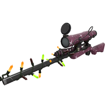 Unusual Festivized Star Crossed Sniper Rifle (Field-Tested)
