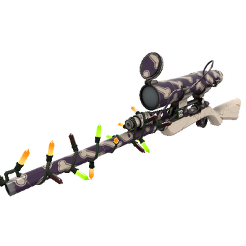 Unusual Festivized Totally Boned Sniper Rifle (Field-Tested)