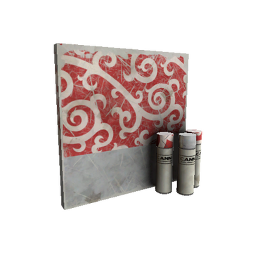 Unusual Frost Ornamented War Paint (Well-Worn)