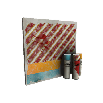 Unusual Frosty Delivery War Paint (Battle Scarred)