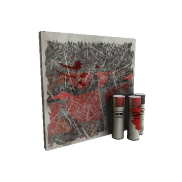 Unusual Geometrical Teams War Paint (Battle Scarred)