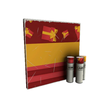 Unusual Gift Wrapped War Paint (Minimal Wear)