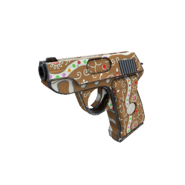 Unusual Gingerbread Winner Pistol (Minimal Wear)