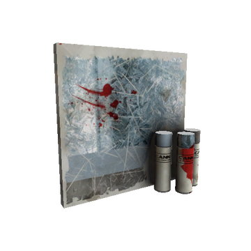Unusual Glacial Glazed War Paint (Battle Scarred)