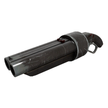 Unusual Graphite Gripped Scattergun (Well-Worn)
