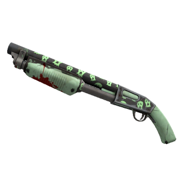Unusual Haunted Ghosts Shotgun (Well-Worn)