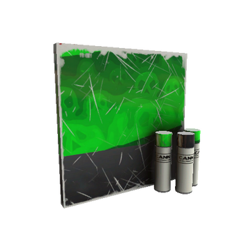 Unusual Health and Hell (Green) War Paint (Field-Tested)