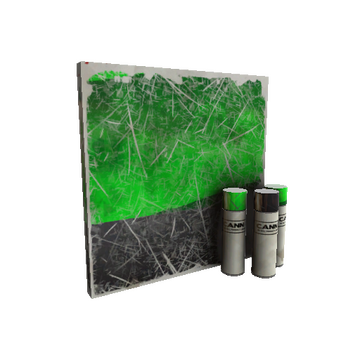 Unusual Health and Hell (Green) War Paint (Well-Worn)