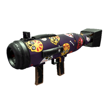 Unusual Killstreak Calavera Canvas Air Strike (Field-Tested)