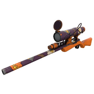 Unusual Killstreak Horror Holiday Sniper Rifle (Field-Tested)