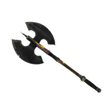 Unusual Killstreak Metalized Soul Scotsman's Skullcutter (Field-Tested)
