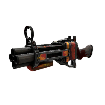Unusual Killstreak Organ-ically Hellraised Iron Bomber (Battle Scarred)