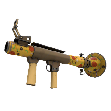Unusual Killstreak Pizza Polished Rocket Launcher (Field-Tested)