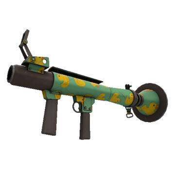 Unusual Killstreak Quack Canvassed Rocket Launcher (Minimal Wear)