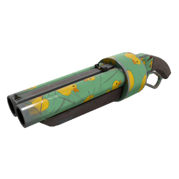 Unusual Killstreak Quack Canvassed Scattergun (Field-Tested)