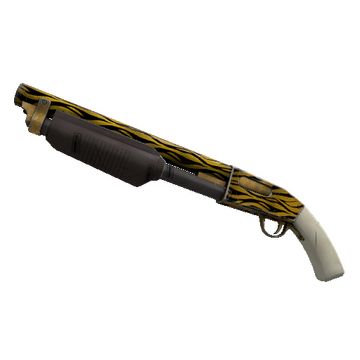 Unusual Killstreak Tiger Buffed Shotgun (Minimal Wear)