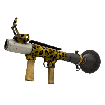 Unusual Leopard Printed Rocket Launcher (Field-Tested)