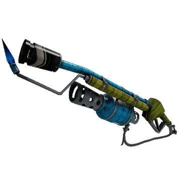 Unusual Macaw Masked Flame Thrower (Minimal Wear)