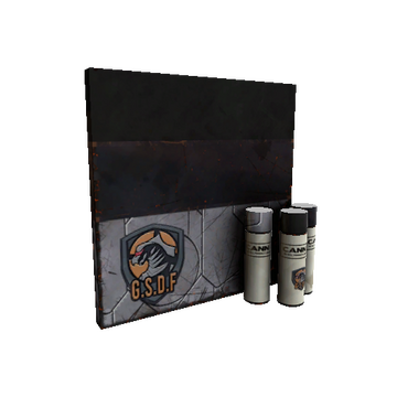 Unusual Mechanized Monster War Paint (Well-Worn)