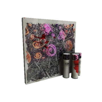 Unusual Neon-ween War Paint (Battle Scarred)