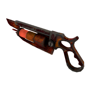 Unusual Polter-Guised Ubersaw (Battle Scarred)