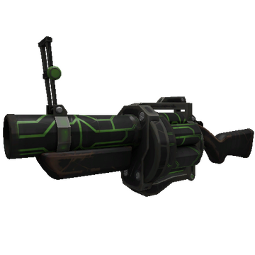 Unusual Professional Killstreak Alien Tech Grenade Launcher (Field-Tested)