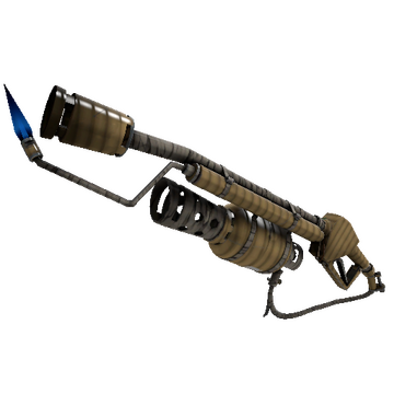 Unusual Professional Killstreak Bamboo Brushed Flame Thrower (Minimal Wear)