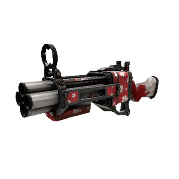 Unusual Professional Killstreak Bloom Buffed Iron Bomber (Battle Scarred)