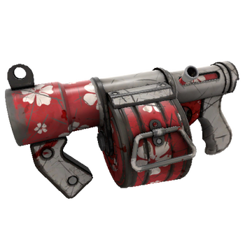 Unusual Professional Killstreak Bloom Buffed Stickybomb Launcher (Battle Scarred)
