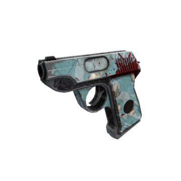 Unusual Professional Killstreak Blue Mew Pistol (Well-Worn)