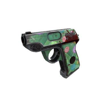 Unusual Professional Killstreak Brain Candy Pistol (Well-Worn)