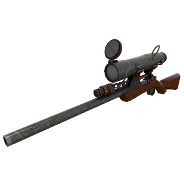 Unusual Professional Killstreak Damascus & Mahogany Sniper Rifle (Field-Tested)