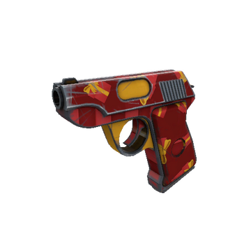 Unusual Professional Killstreak Gift Wrapped Pistol (Field-Tested)