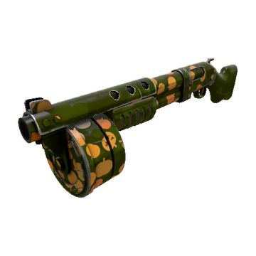 Unusual Professional Killstreak Gourdy Green Panic Attack (Minimal Wear)