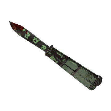 Unusual Professional Killstreak Haunted Ghosts Knife (Well-Worn)