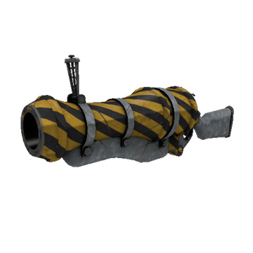 Unusual Professional Killstreak Hazard Warning Loose Cannon (Field-Tested)