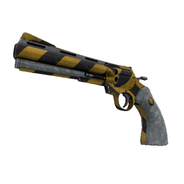 Unusual Professional Killstreak Hazard Warning Revolver (Minimal Wear)
